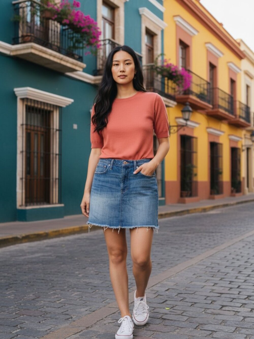 Madewell Women's Classic Denim Mini Skirt, Size 32W (12-14)
